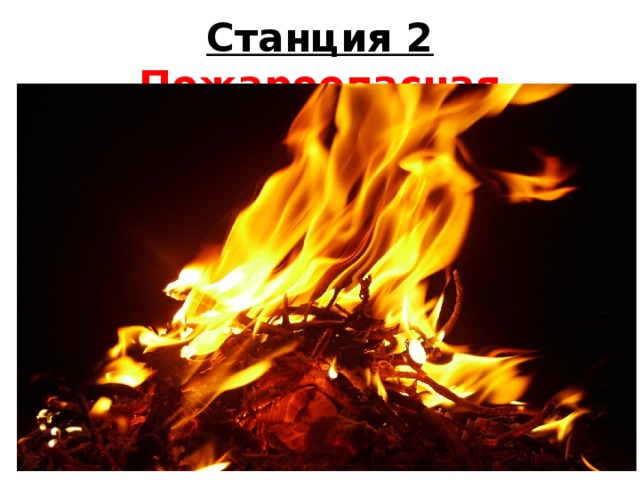 Станция 2 Пожароопасная 