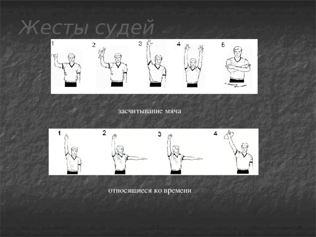 Волейбол судейство презентация