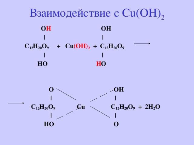 Сахароза cu Oh 2.