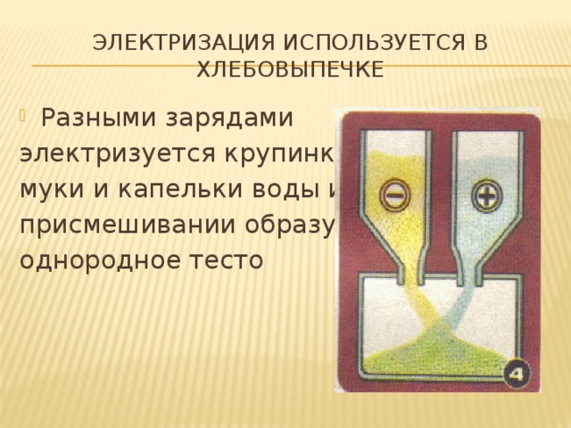 Отметьте один верный вариант ответа электризация. Электризация на производстве. Электризация в хлебовыпечке. Электризация воды. Замес теста электризация.