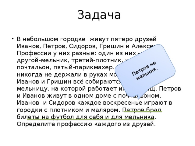 Из них у. В небольшом Городке живут пятеро. В небольшом Городке живут 5 друзей Иванов Петров Сидоров. В городе живут 5 друзей Иванов Петров Сидоров Гришин Алексеев. В небольшом Городке живут пятеро друзей Иванов.