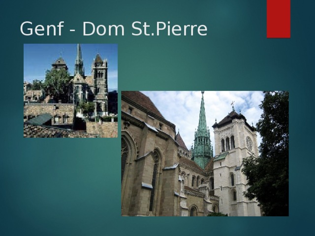 Genf - Dom St.Pierre  