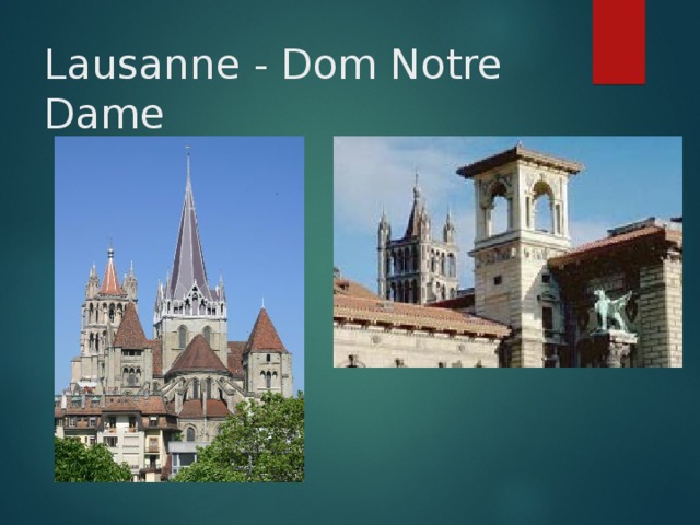 Lausanne - Dom Notre Dame  