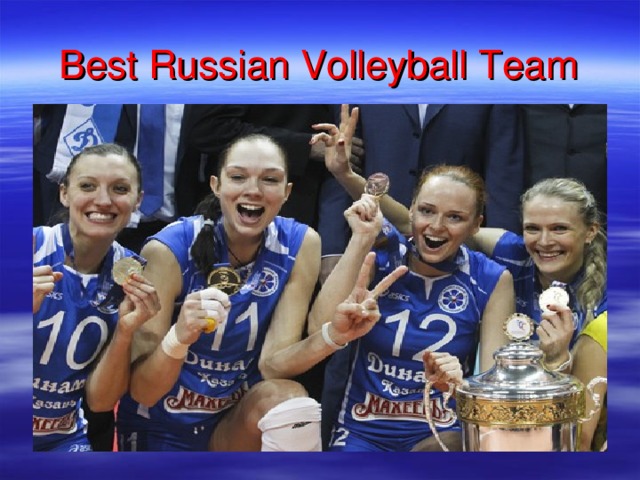 Best Russian Volleyball Team 