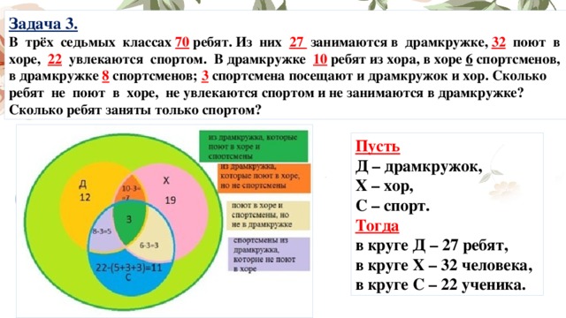 В двух седьмых классах