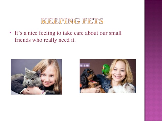 It’s a nice feeling to take care about our small friends who really need it. 