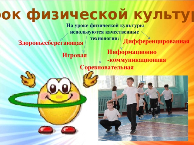 Интегрированный урок физкультуры