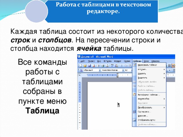 Как перенести таблицу с ворда в презентацию