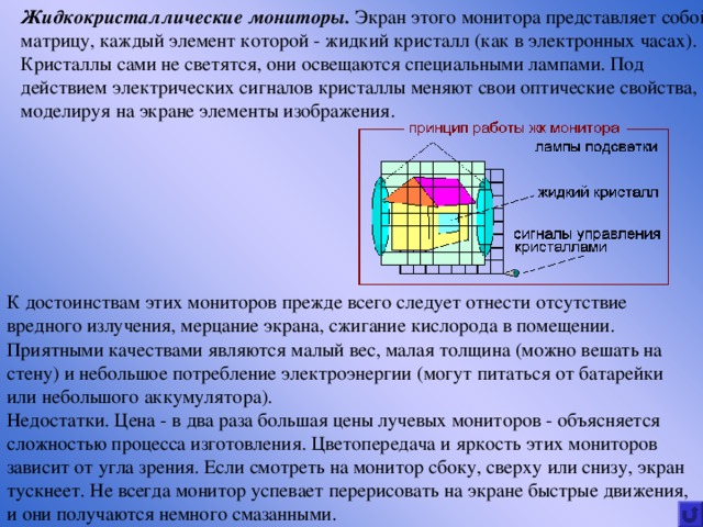 Что является элементом изображения в мониторе