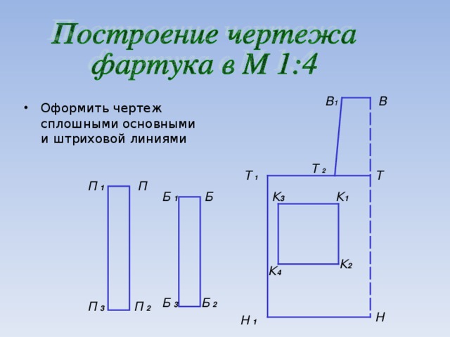 Правила построения чертежей 5. Построение чертежа фартука , в масштабе 1:4. Таблица построения чертежа фартука. Чертёж фартука в масштабе 1 1. Чертеж фартука в масштабе 1 4.