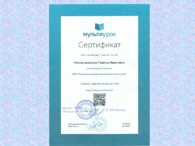 Мультиурок проект для учителей