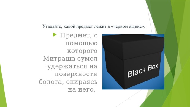 В питере нашли черный ящик