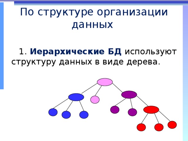 Структура используемых данных