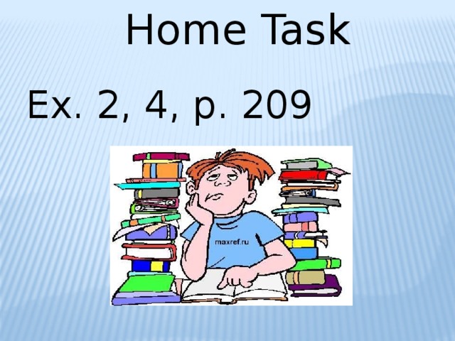 Our home task