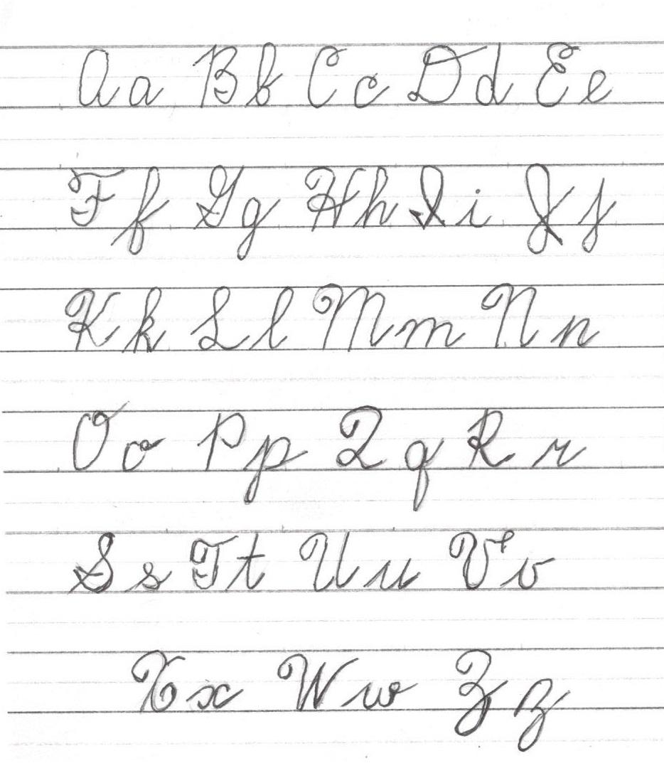 Словарик к разделу “My Letters!