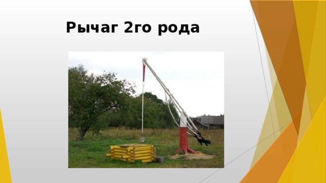 Рычаг 2го рода 