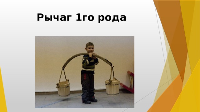 Рычаг 1го рода 