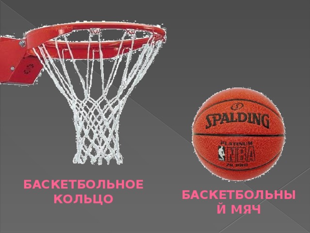 Баскетбольное кольцо Баскетбольный мяч