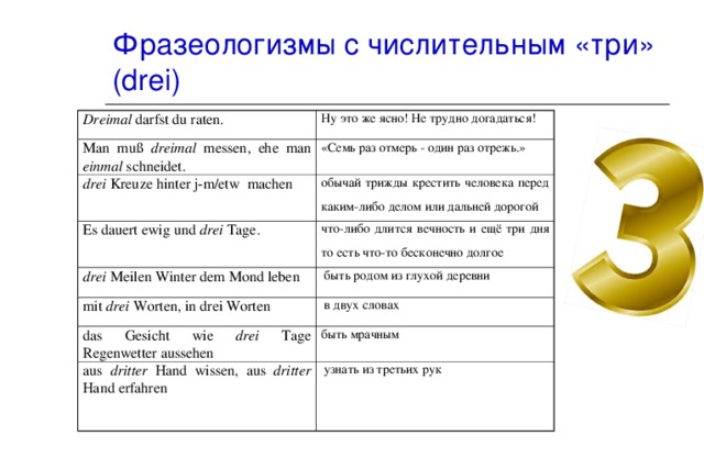 Презентация фразеологизмы немецкого языка