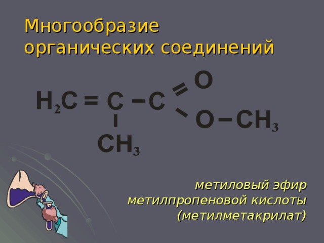 Многообразие органических соединений презентация