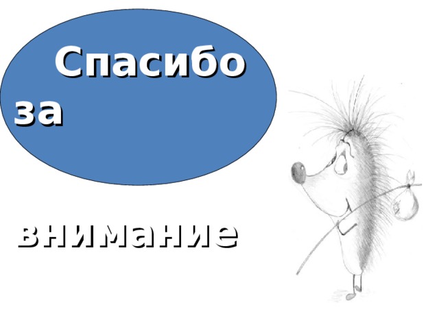  Спасибо за  внимание 
