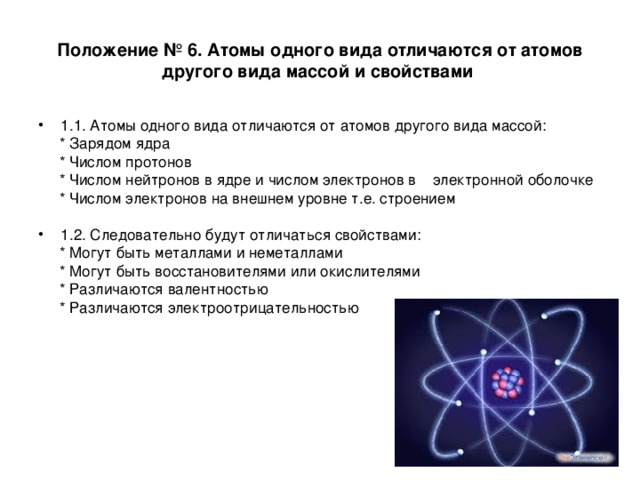 Положение атома. Атомы одного вида отличаются от атомов другого вида массой. Атомы 1 вида отличаются от атомов другого вида массой и свойствами. Атомы одного вида отличаются от атомов другого вида рисунок. Атомы различаются массой и свойствами.