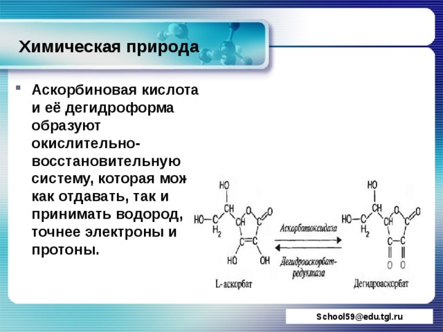 Аскорбиновая кислота химические свойства. Химическая природа. Химическая аскорбиновая кислота. Химическая природа витаминов. Химическая и физическая природа аскорбиновой кислоты.