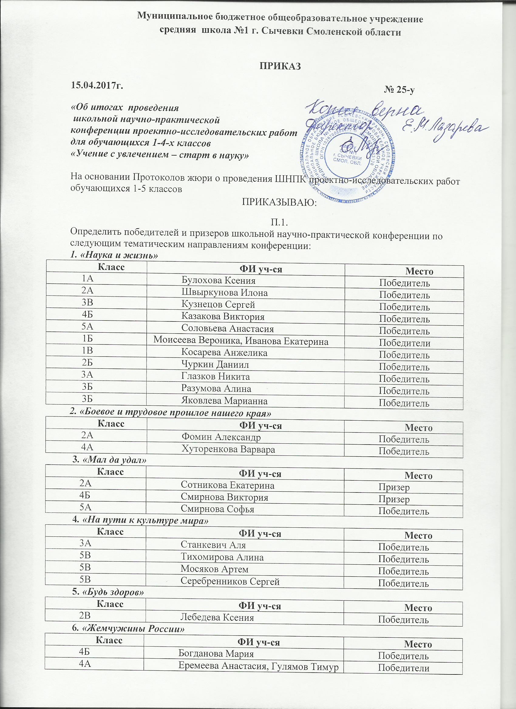 Протокол научной студенческой конференции образец