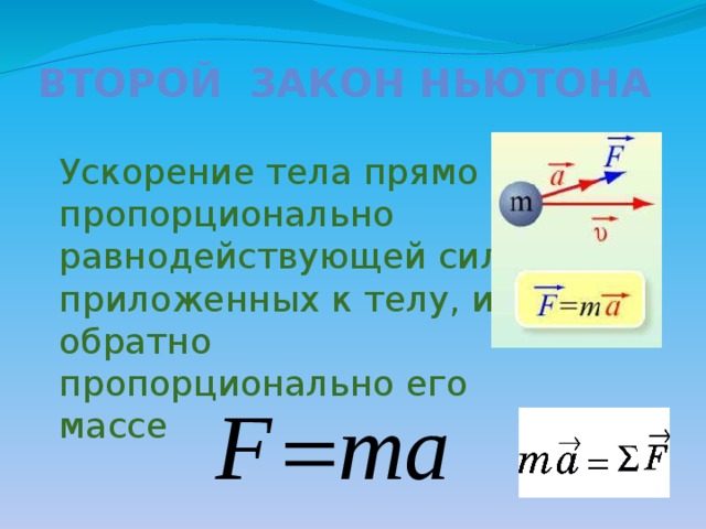 Ускорение приобретаемое