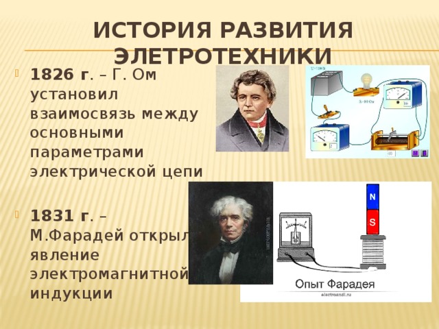 Физик открывший электромагнитную. Экспериментальное открытие явления электромагнитной индукции. Кто открыл явление электромагнитной индукции. Фамилия ученого открывшего явление электромагнитной индукции. 1826 Г для электротехники.