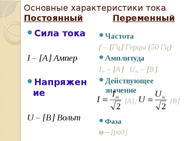 Свойства тока. Частота постоянного тока. Характеристики переменного тока частота. Характеристики переменного тока. Частота постоянного напряжения.