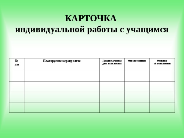 Работа с учащимися классного руководителя