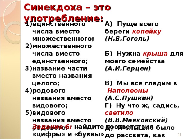 Примеры синекдохи в литературе. Синекдоха примеры. Синекдоха единственное вместо множественного. Синекдоха примеры в русском. Синекдоха это в литературе.