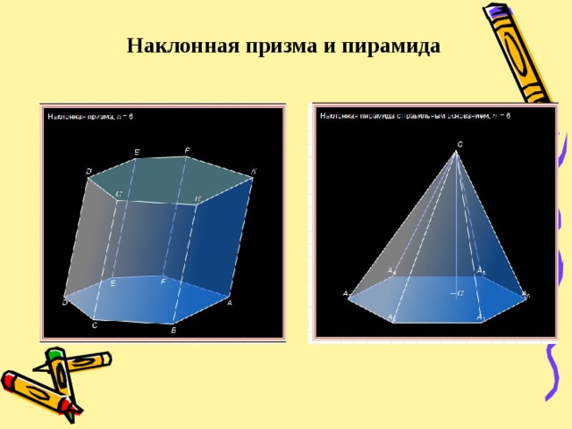 Презентация призма пирамида