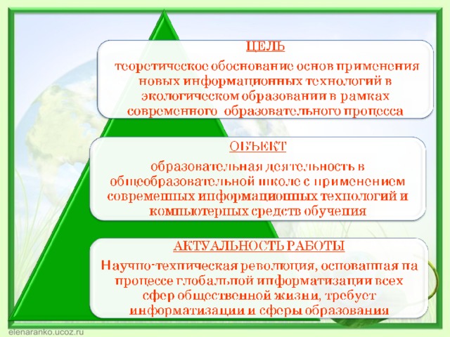 Предложения по экологическому улучшению