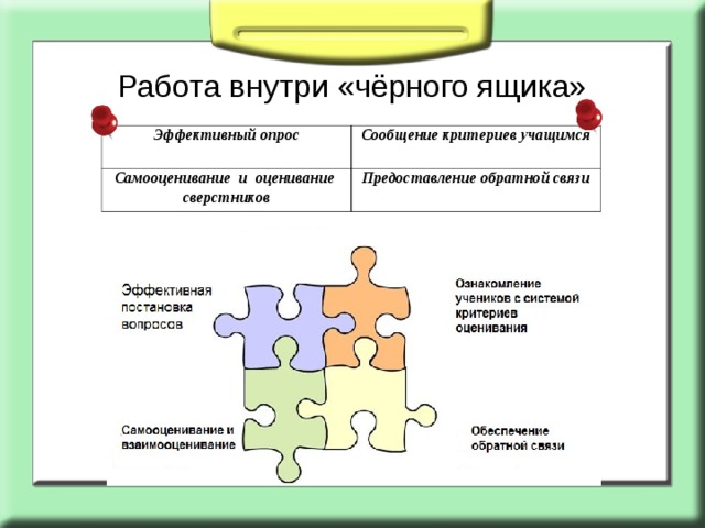 Оценивание и обратная связь