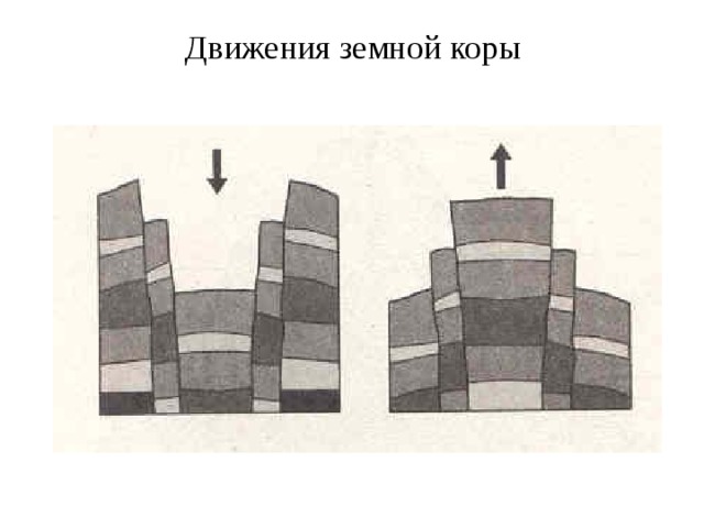  Движения земной коры   