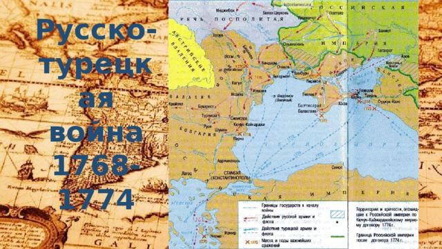 Русско-турецкая война 1768-1774 