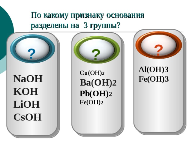 Признаки основания. По какому признаку основания разделены на группы. Основания подразделяют на. По какому признаку основания разделены на группы NAOH Koh. PB Oh 2.