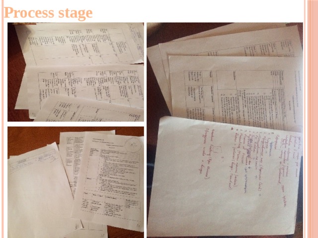 Process stage 