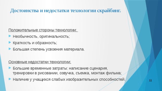 Стороны технологии. Скрайбинг плюсы и минусы. Преимущества скрайбинга. Нарисовать свои недостатки и достоинства.. Технология полного усвоения достоинства и недостатки.