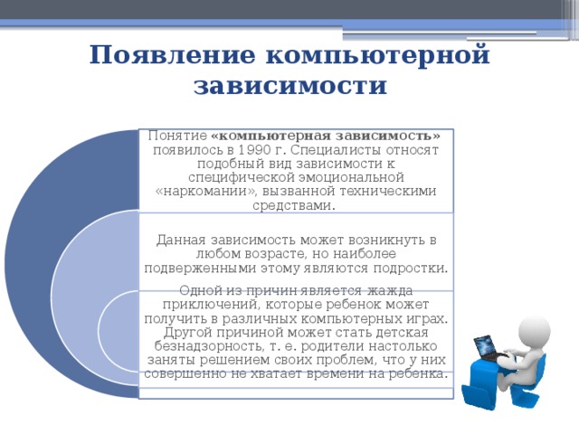 Беседа проблемы компьютерной зависимости