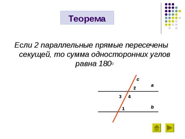 На рисунке прямые пересечены секущей