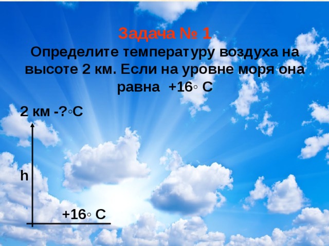 География 6 класс температура воздуха презентация 6 класс