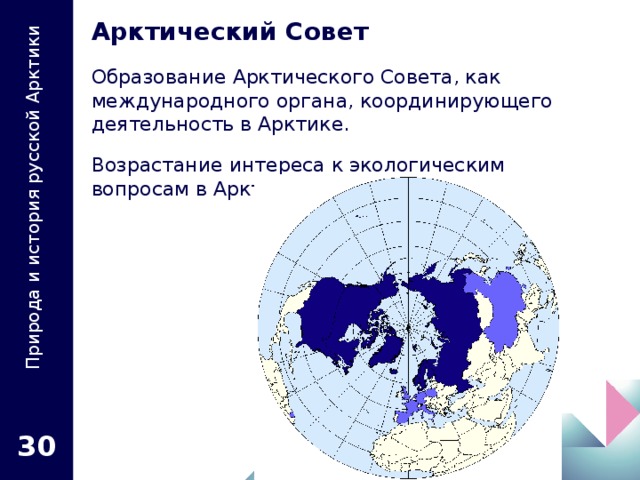 Карта арктического совета