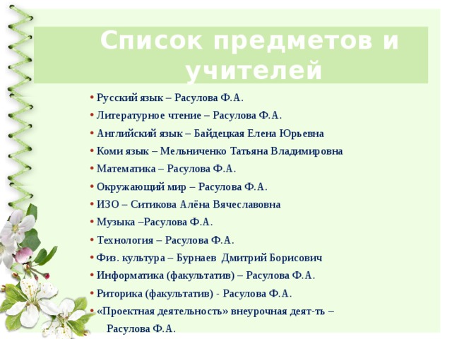 Список учителей. Список учителей и предметов. Список вчителів. Списки учителей по русскому языку.