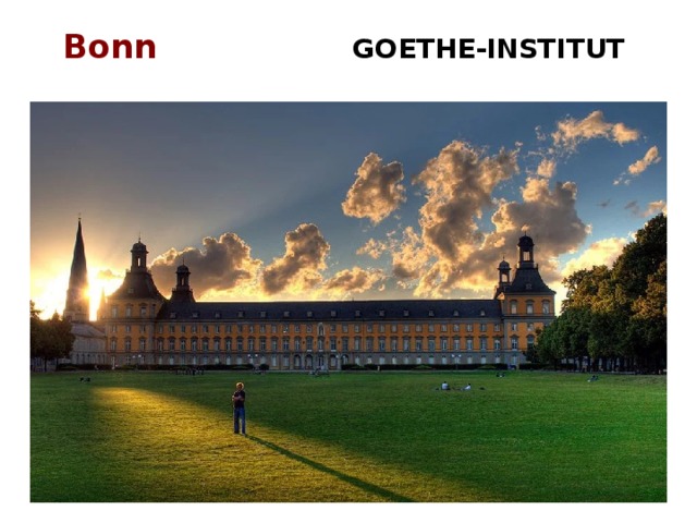 Bonn GOETHE-INSTITUT    