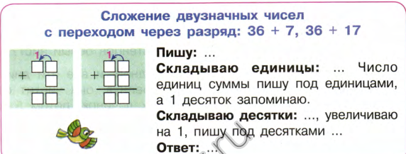 Вычитание двузначных чисел 1 класс перспектива презентация