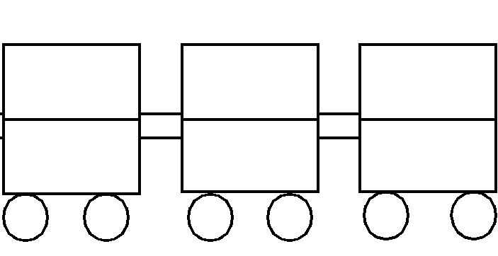 Картинка вагоны без колес для детей
