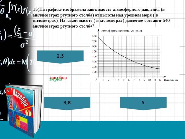 На рисунке изображена зависимость